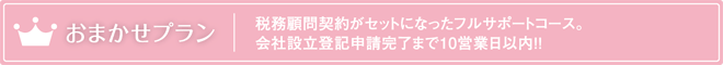 おまかせプラン