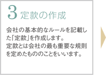定款の作成